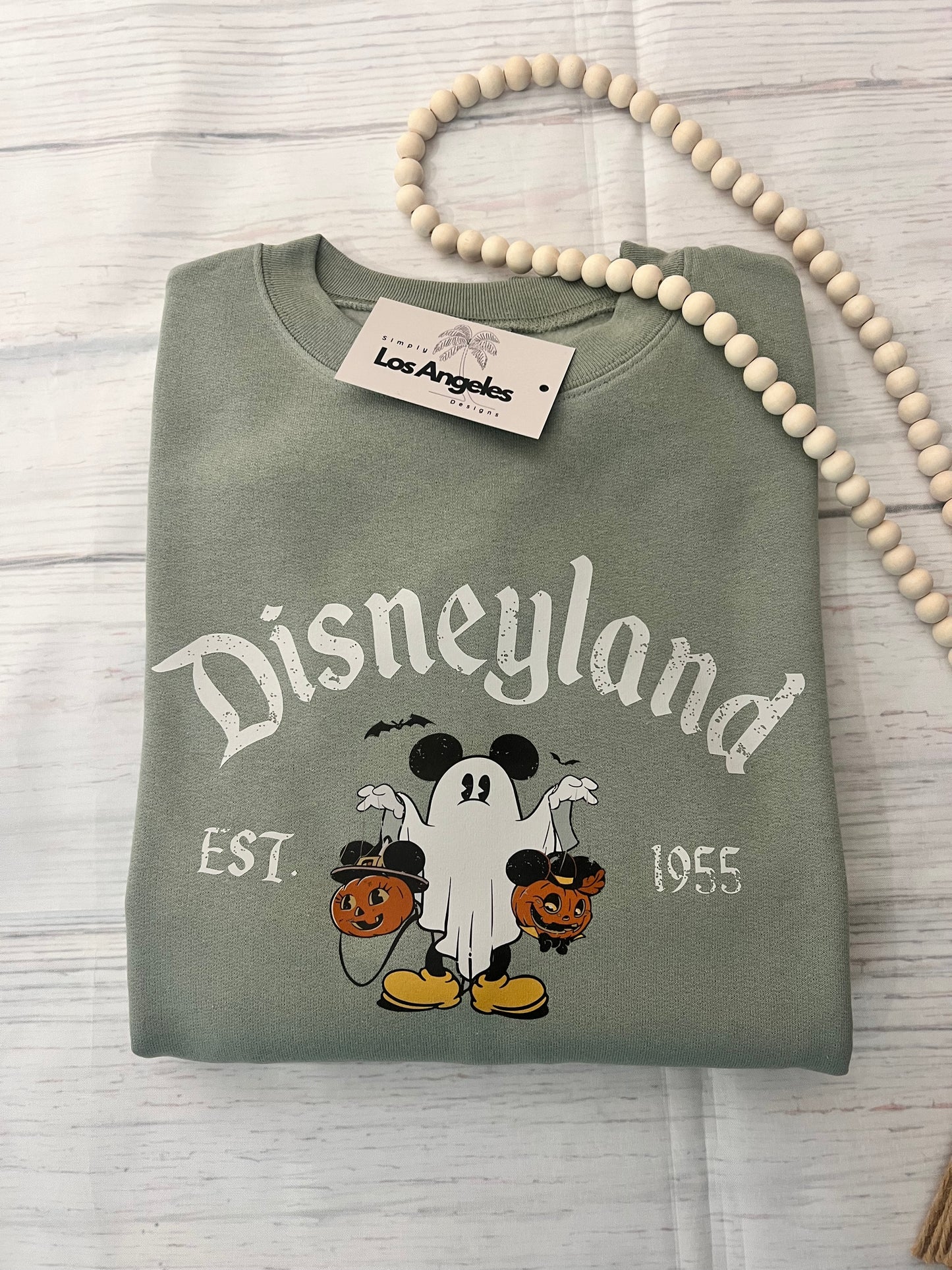 Spooky Pumpkin Mickey Crewneck