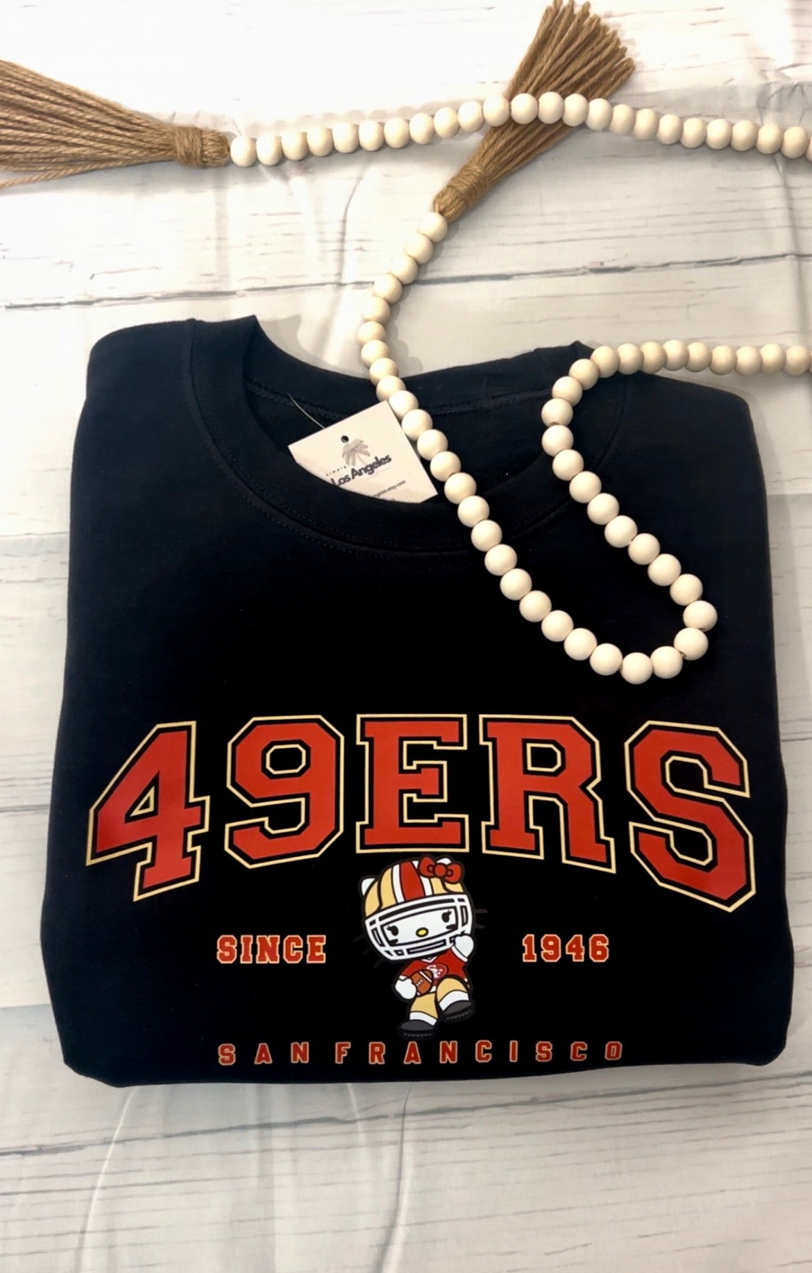 S.F x Football Crewneck