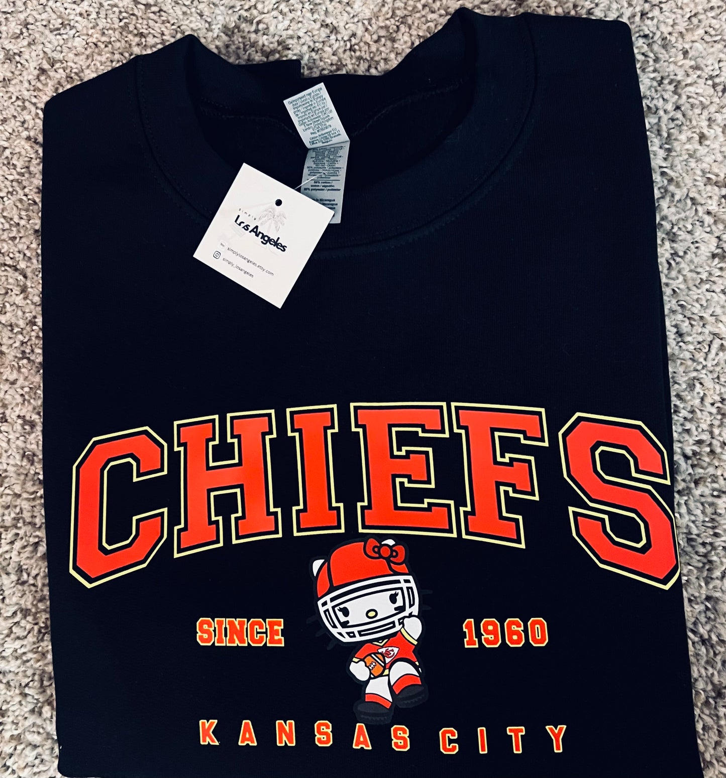 Kansas x HK Football Crewneck