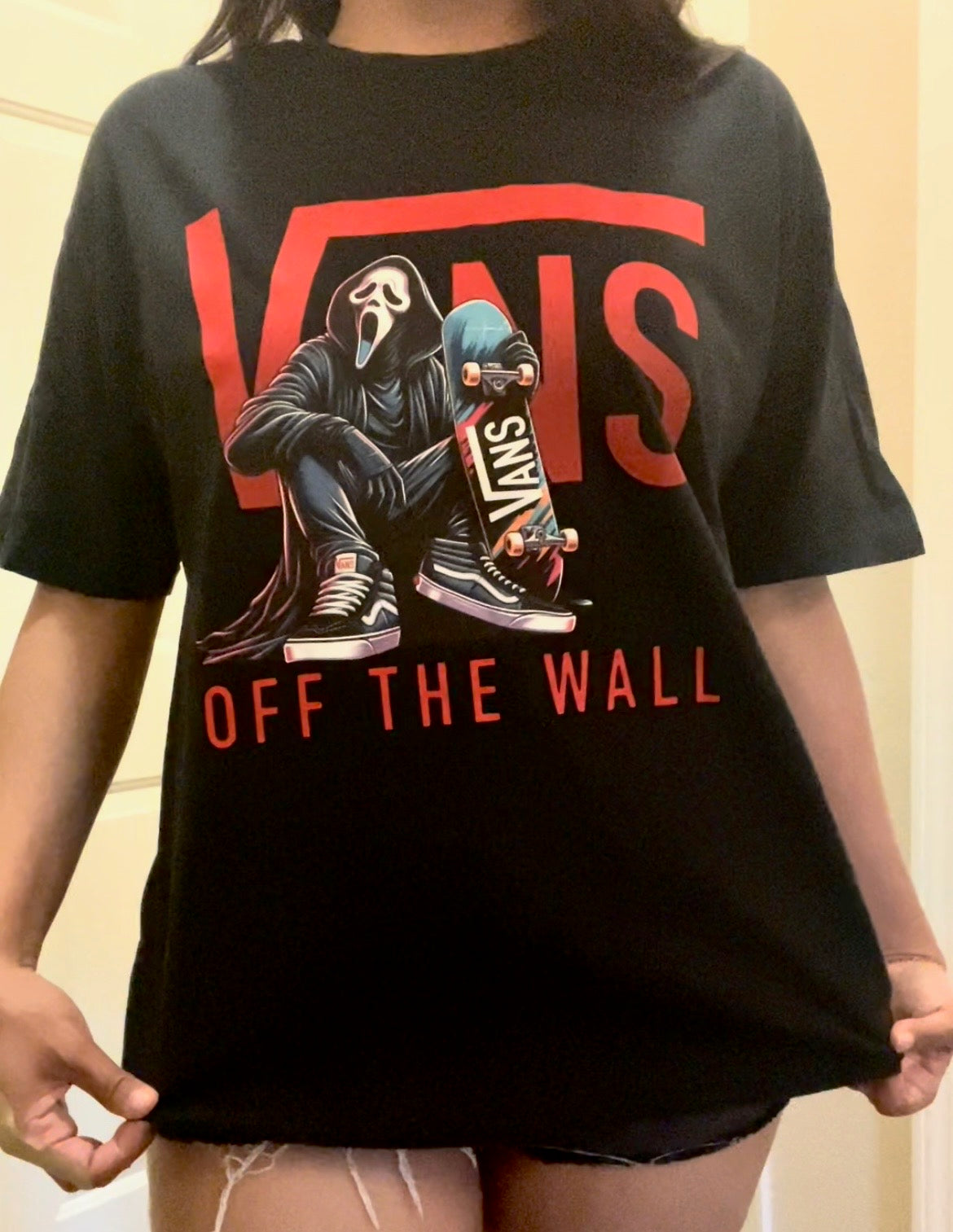 Ghost Face Skater T-Shirt