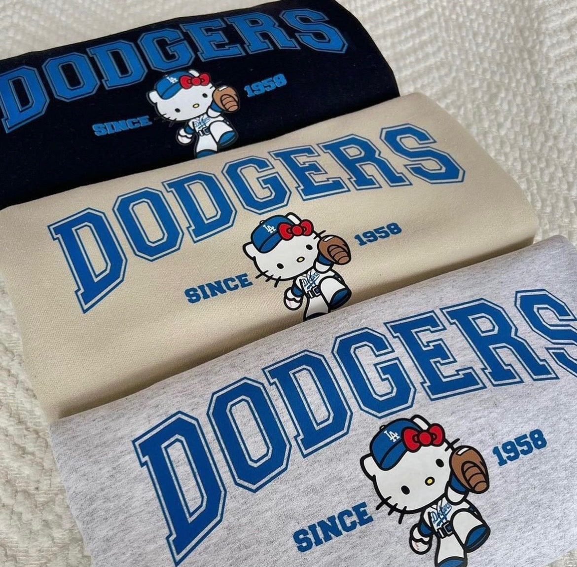 HK x Baseball Crewnecks