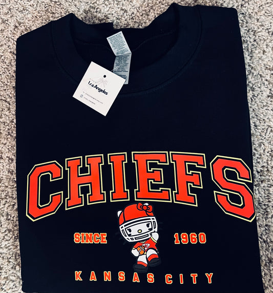 Kansas x HK Football Crewneck