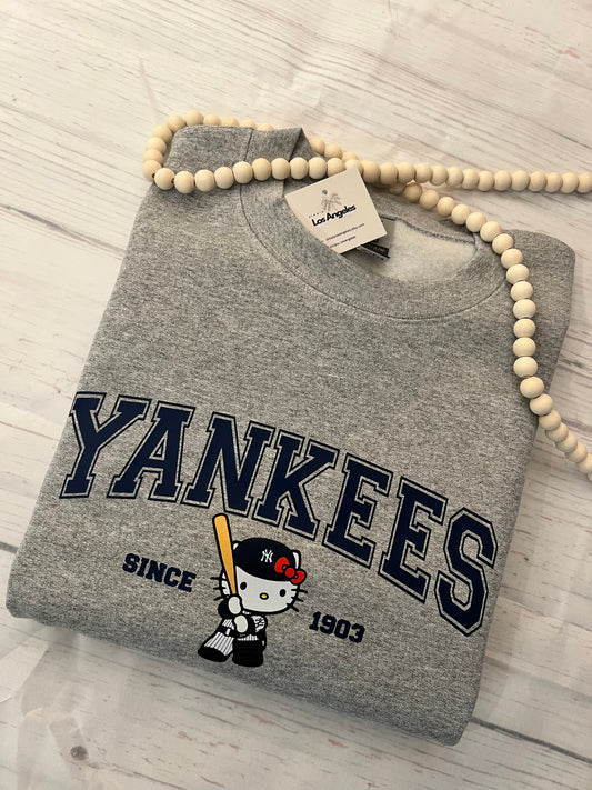 N.Y x HK Baseball Crewneck