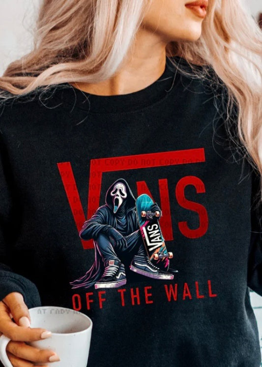 Ghost Face Skater T-Shirt