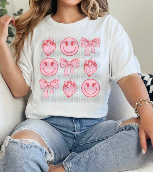 Smile Berry Coquette T-Shirt