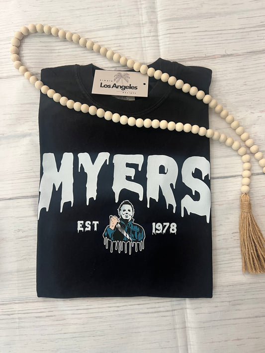 Spooky Myers T-shirt